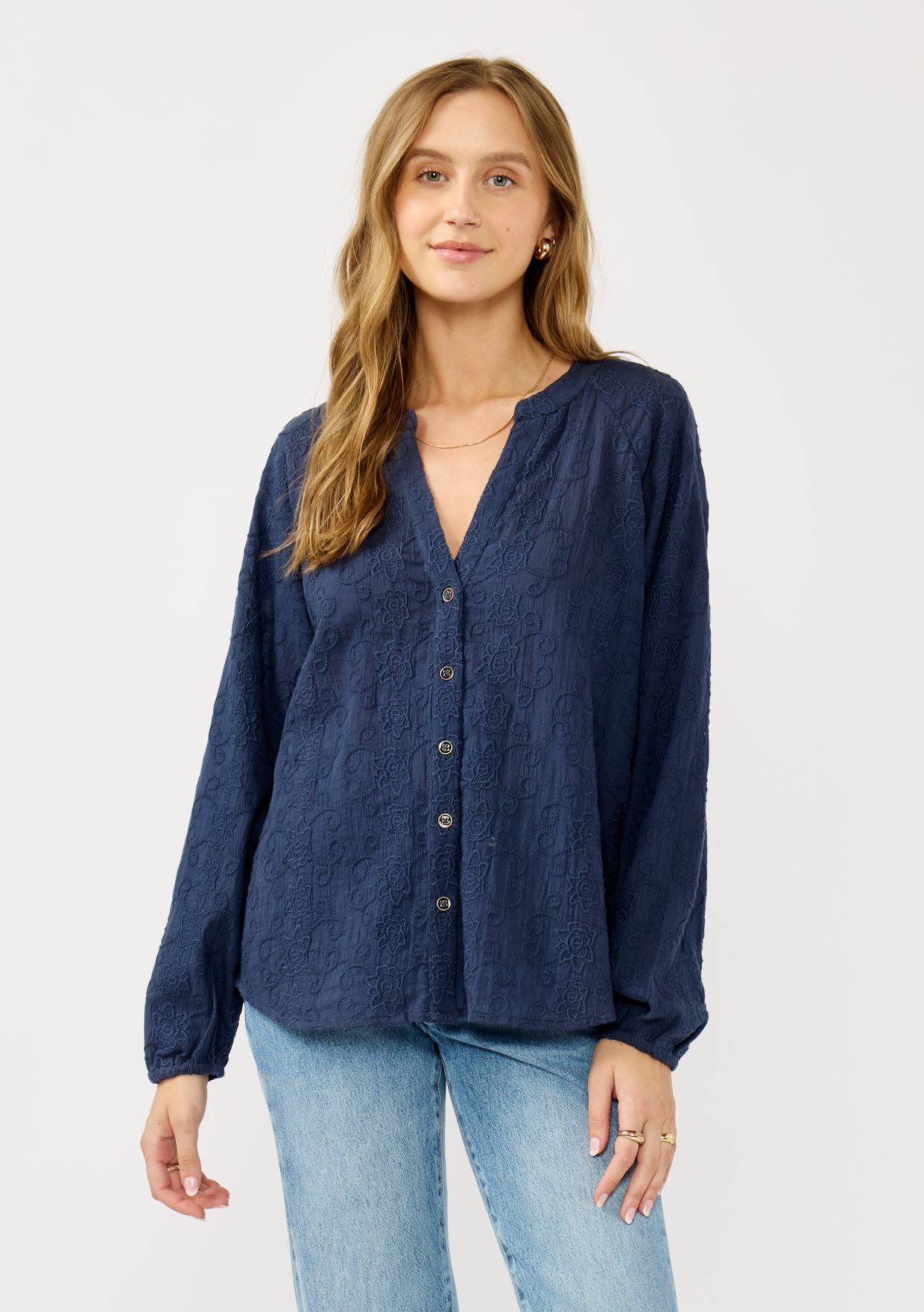 Reba Embroidered Blouse