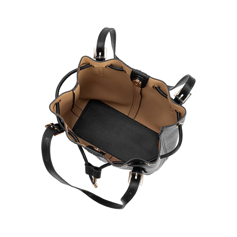 Sally Black Shoulder Bag