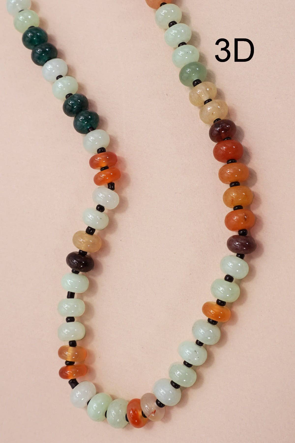 Rainbow Stone Necklace