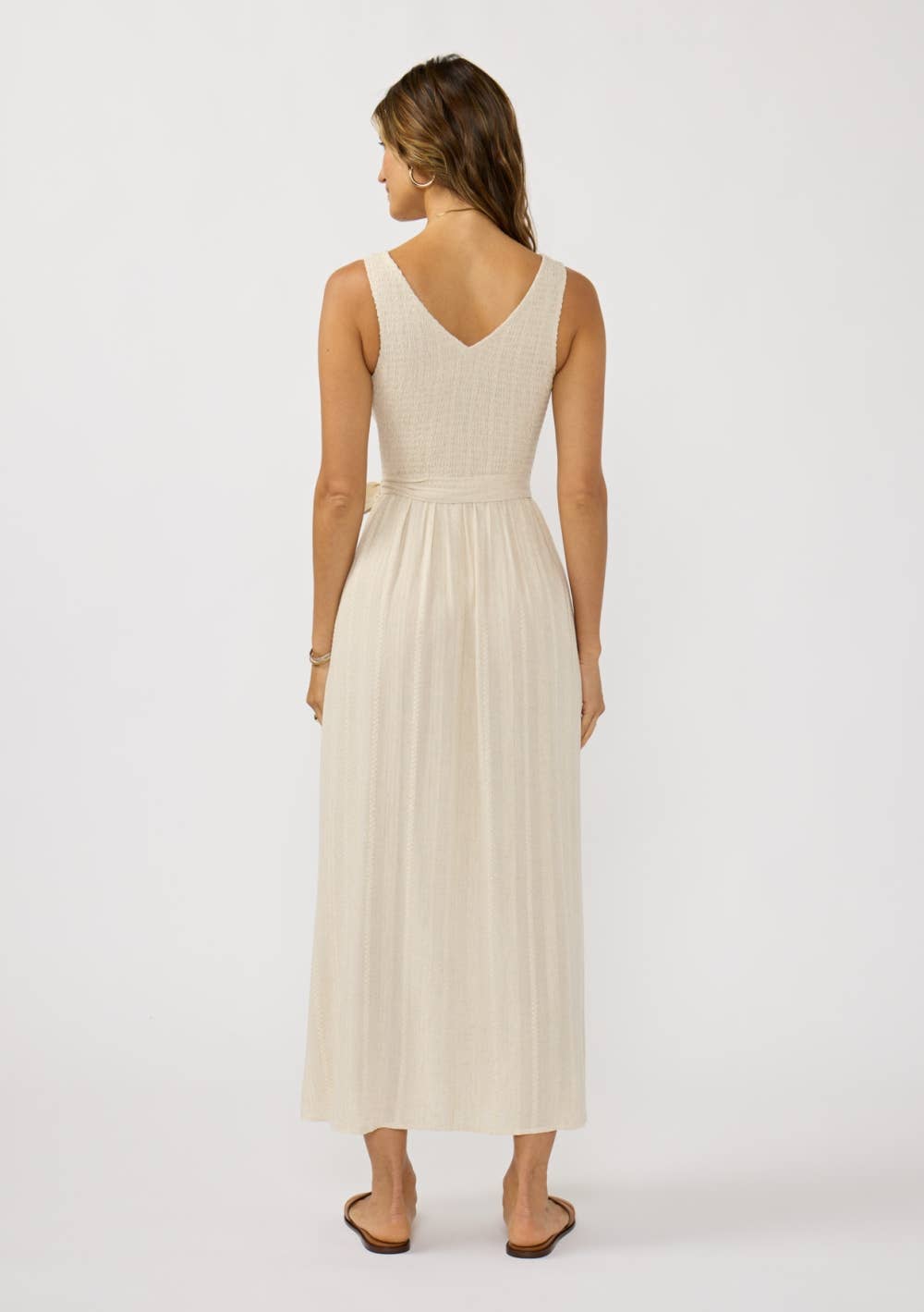 Keira Smocked Midi Dress
