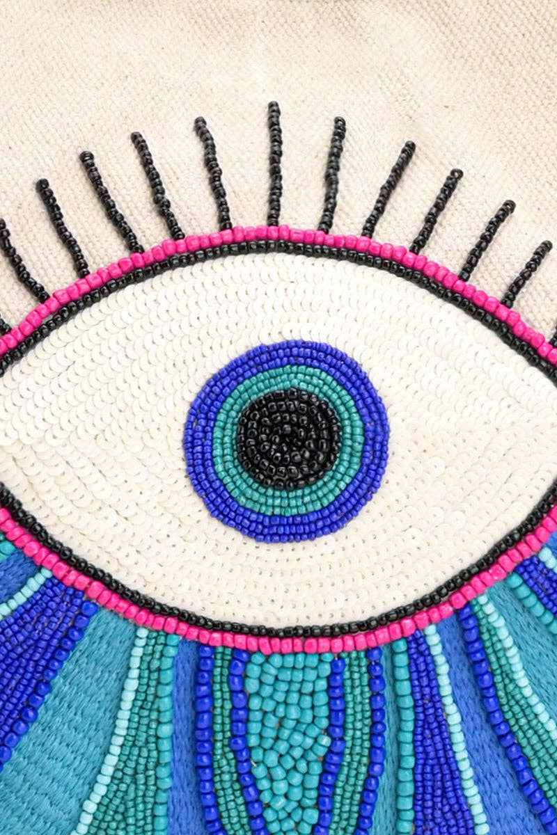 Wanderlust Evil Eye Tote
