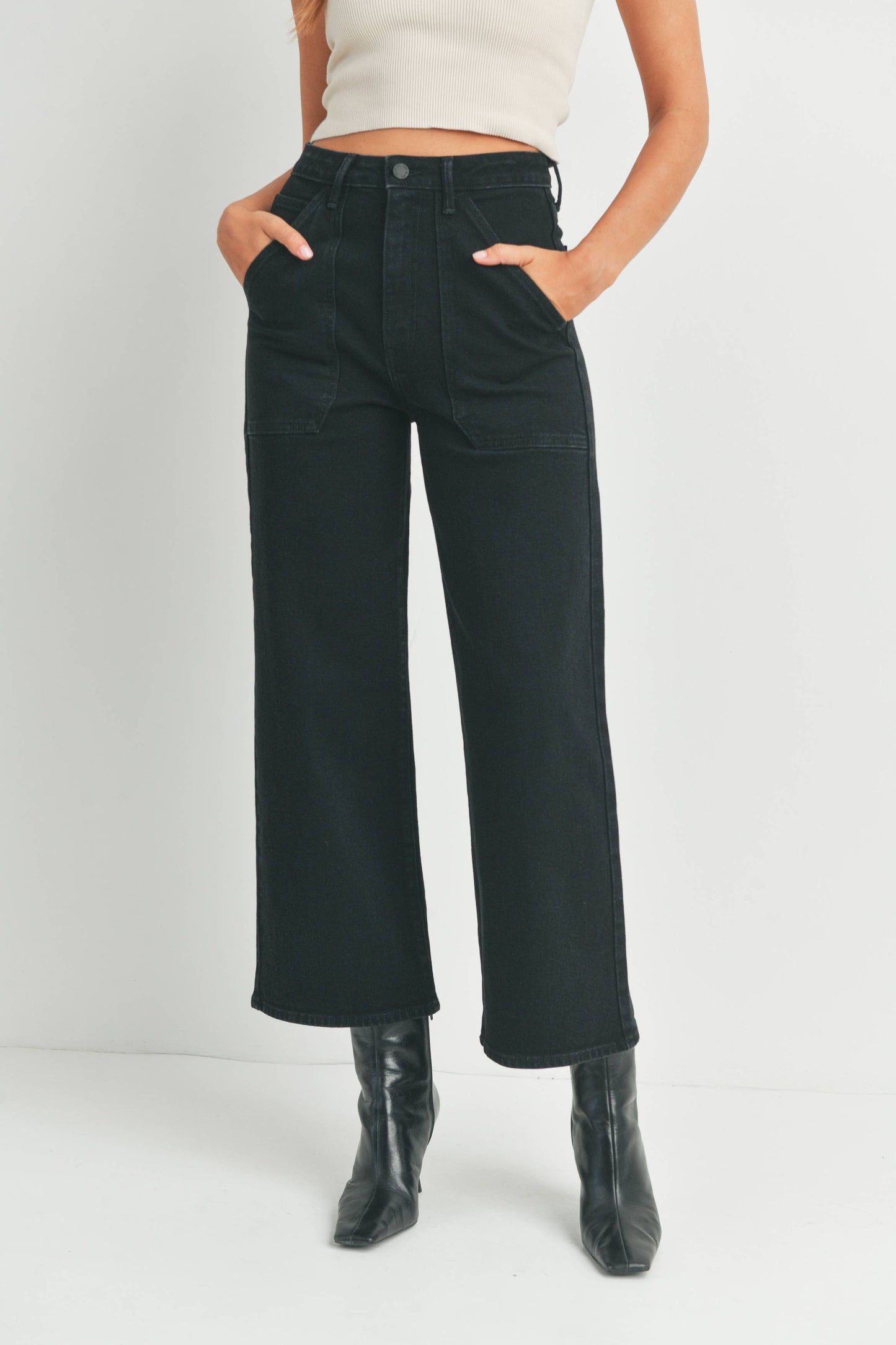 Patch Pocket -Black