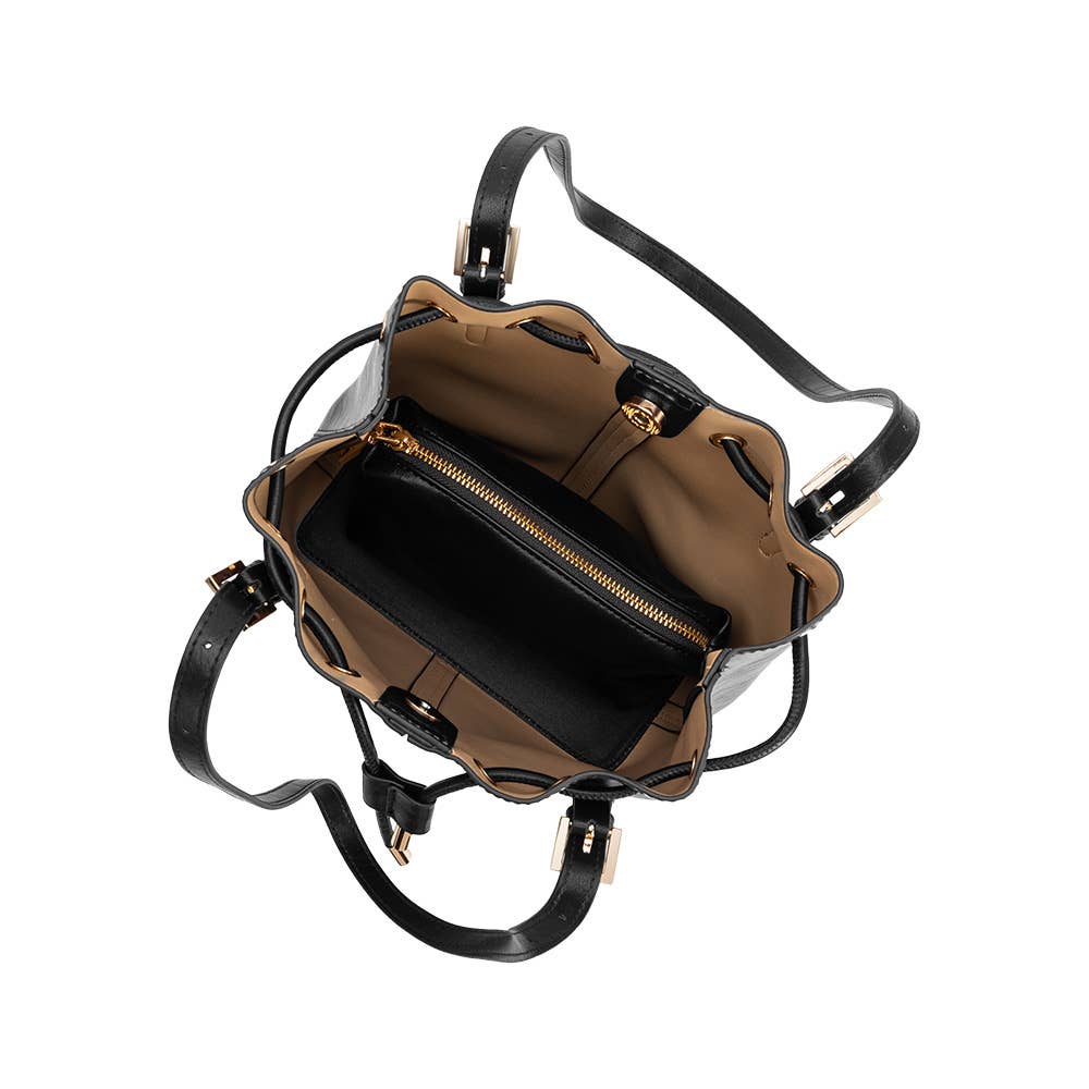 Sally Black Shoulder Bag