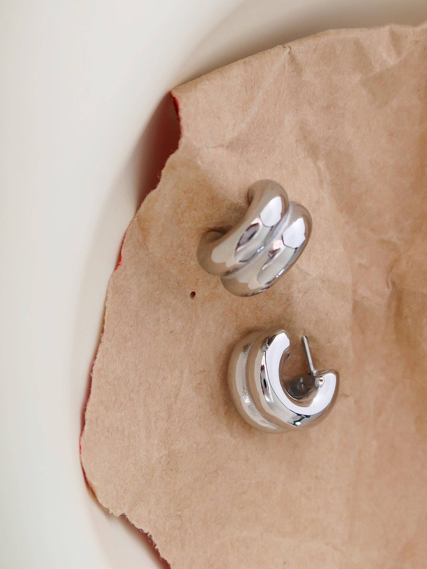 Emma Double C-Hoop Earring
