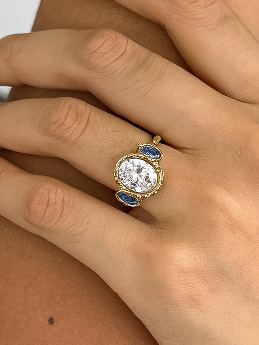 Chamonix Vintage Trio Ring