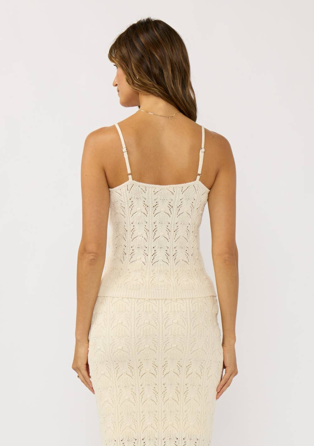 Dani Pointelle Sweater Tank