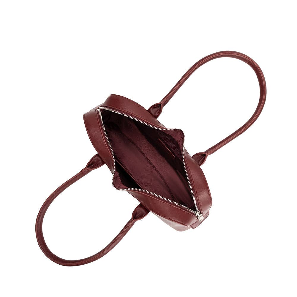 Tilda Burgundy Shoulder Bag