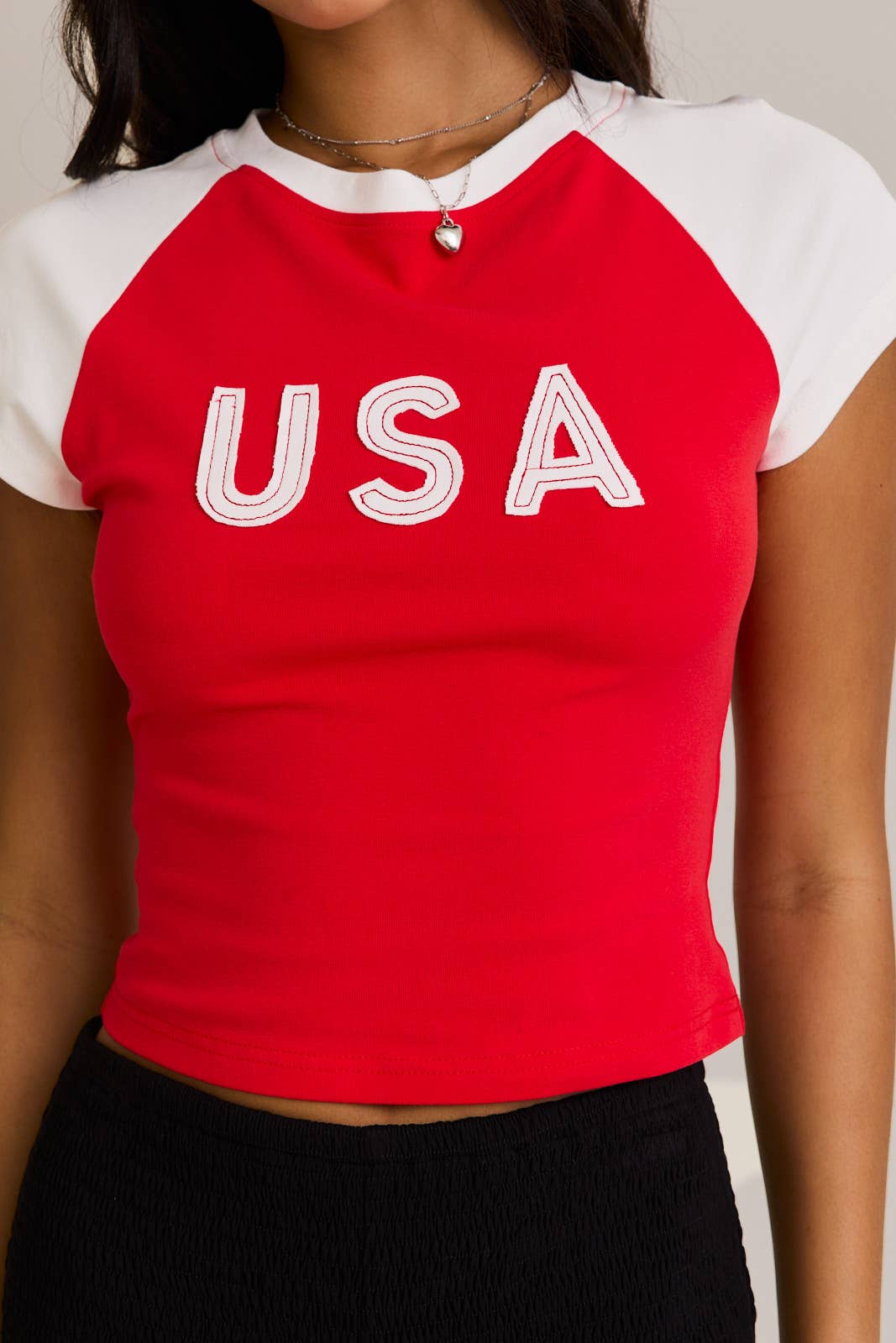 USA Cap Sleeve Tee