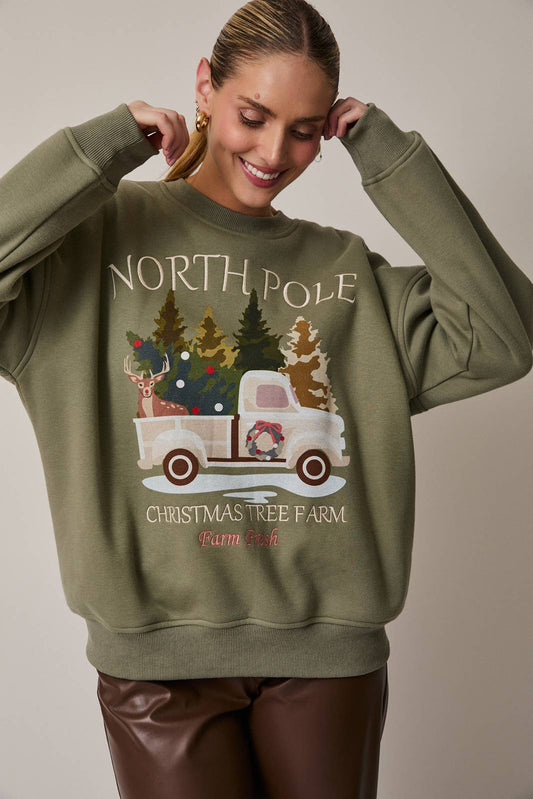 North Pole Sweatshirt