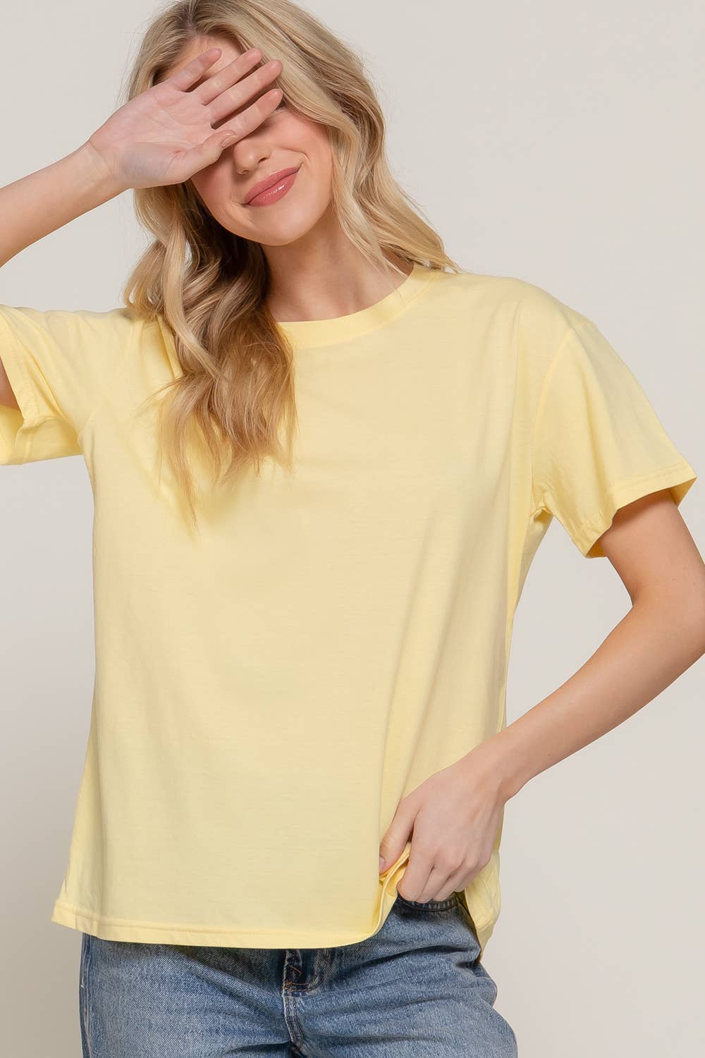 Basic Round Neck Tee