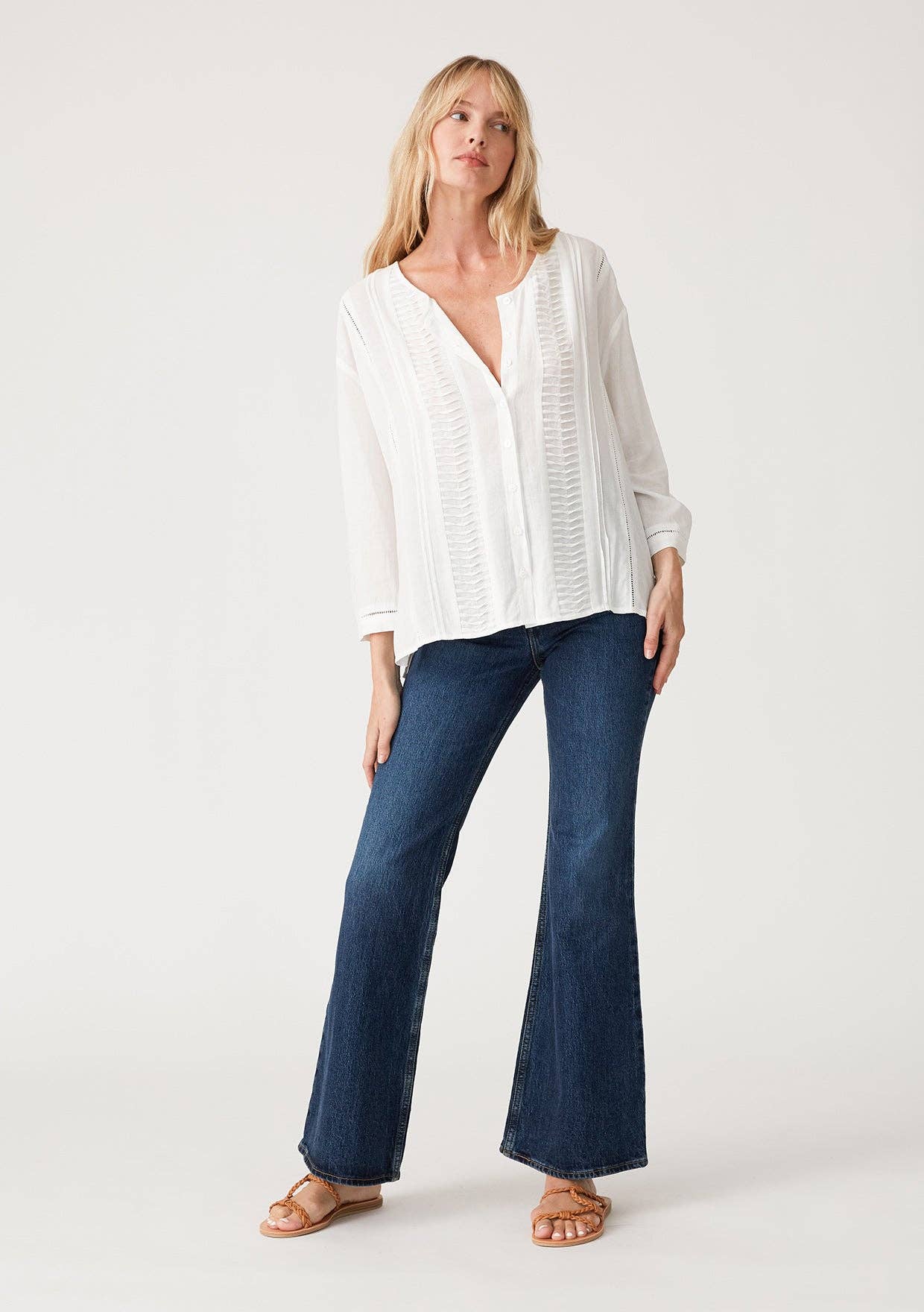 Ayla Pleated Blouse
