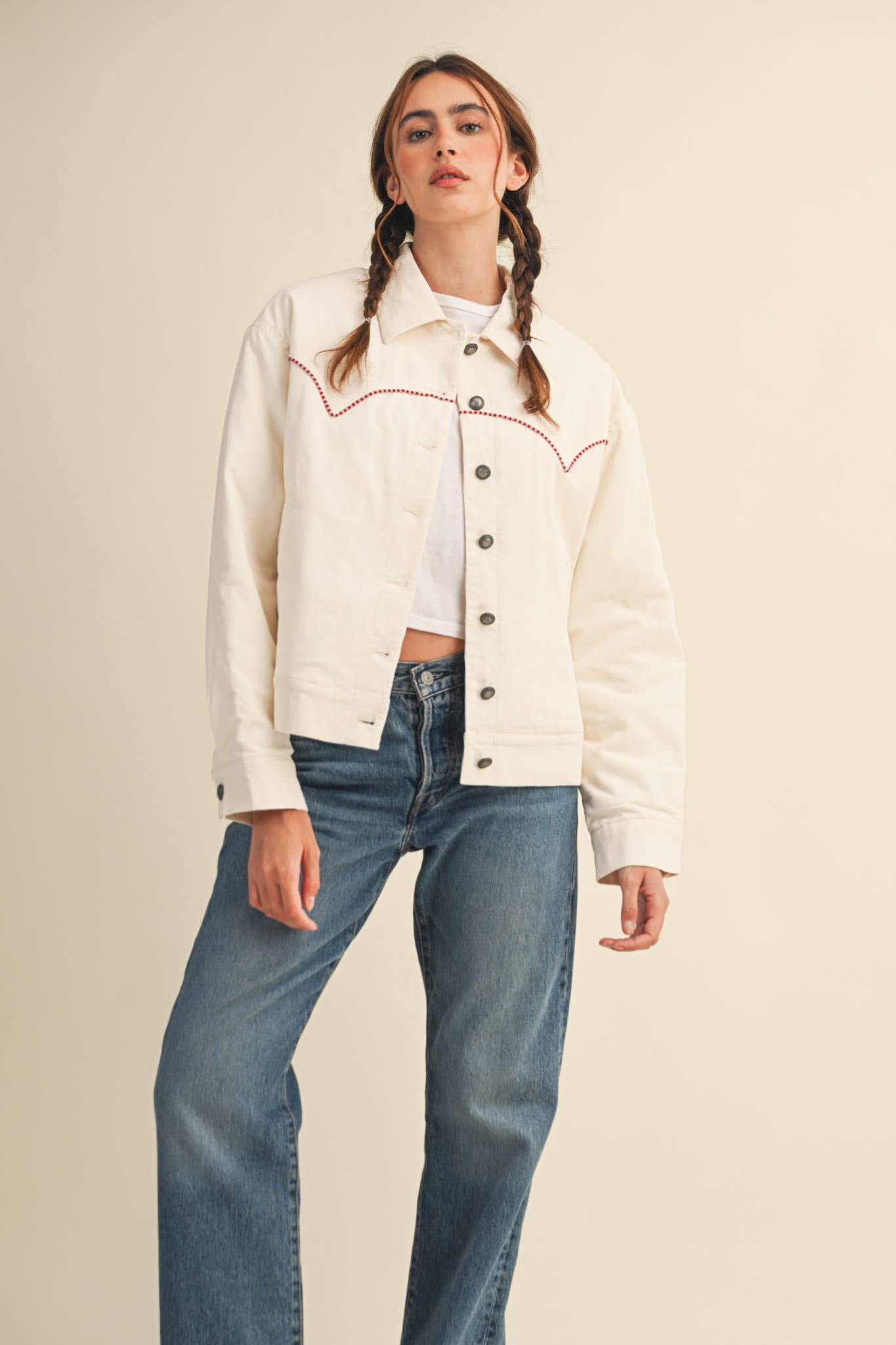 Heidi Floral Corduroy Jacket