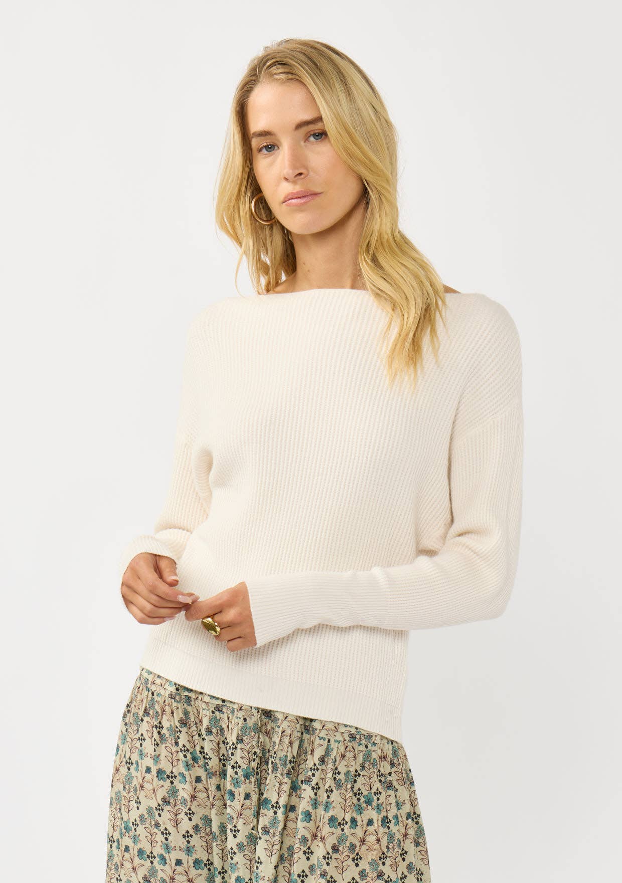 Snuggle Up Off Shoulder Sweater