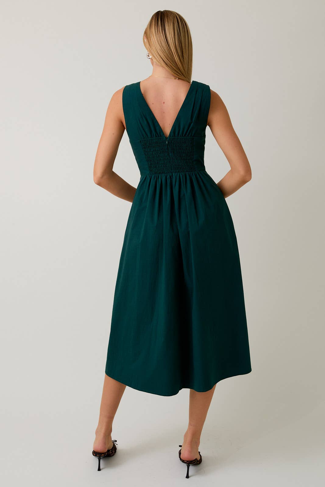 Cassandra Fit & Flare Midi