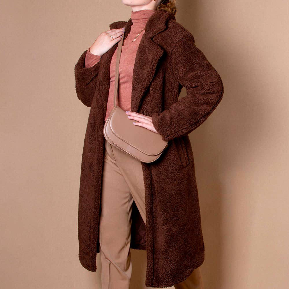 Inez Taupe Shoulder Bag