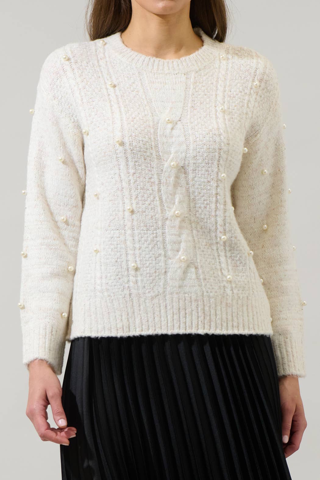 Winter Pearl Sweater