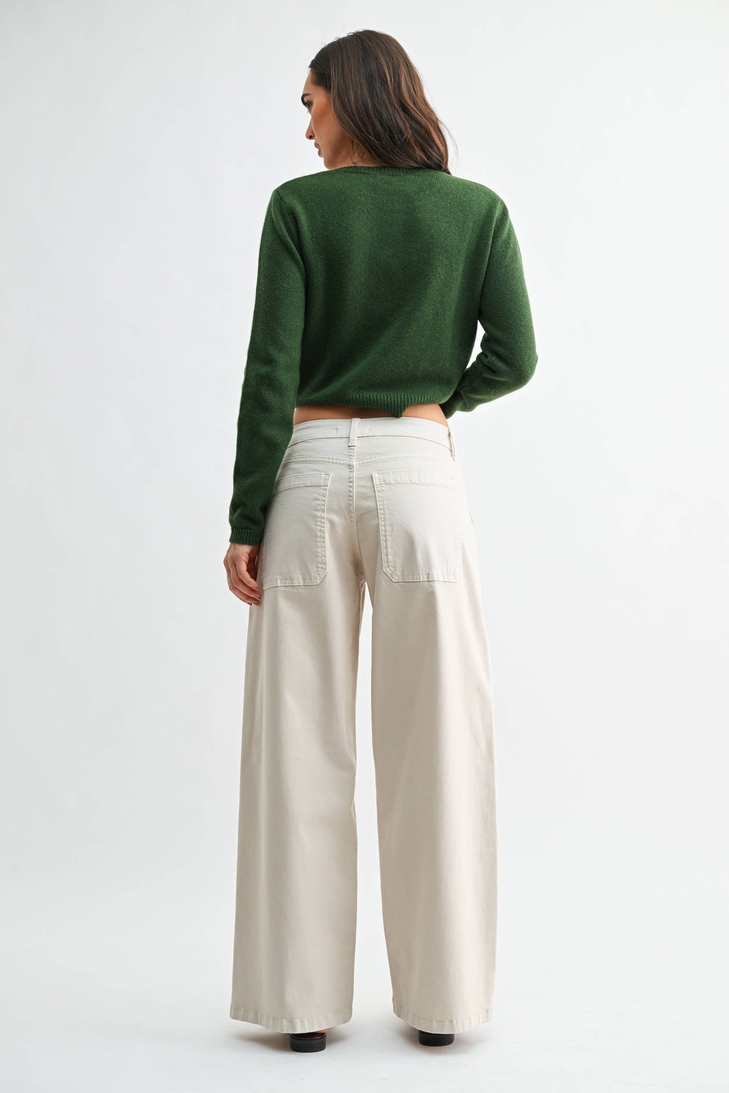 Utility Pocket Relaxed Twill- Ecru