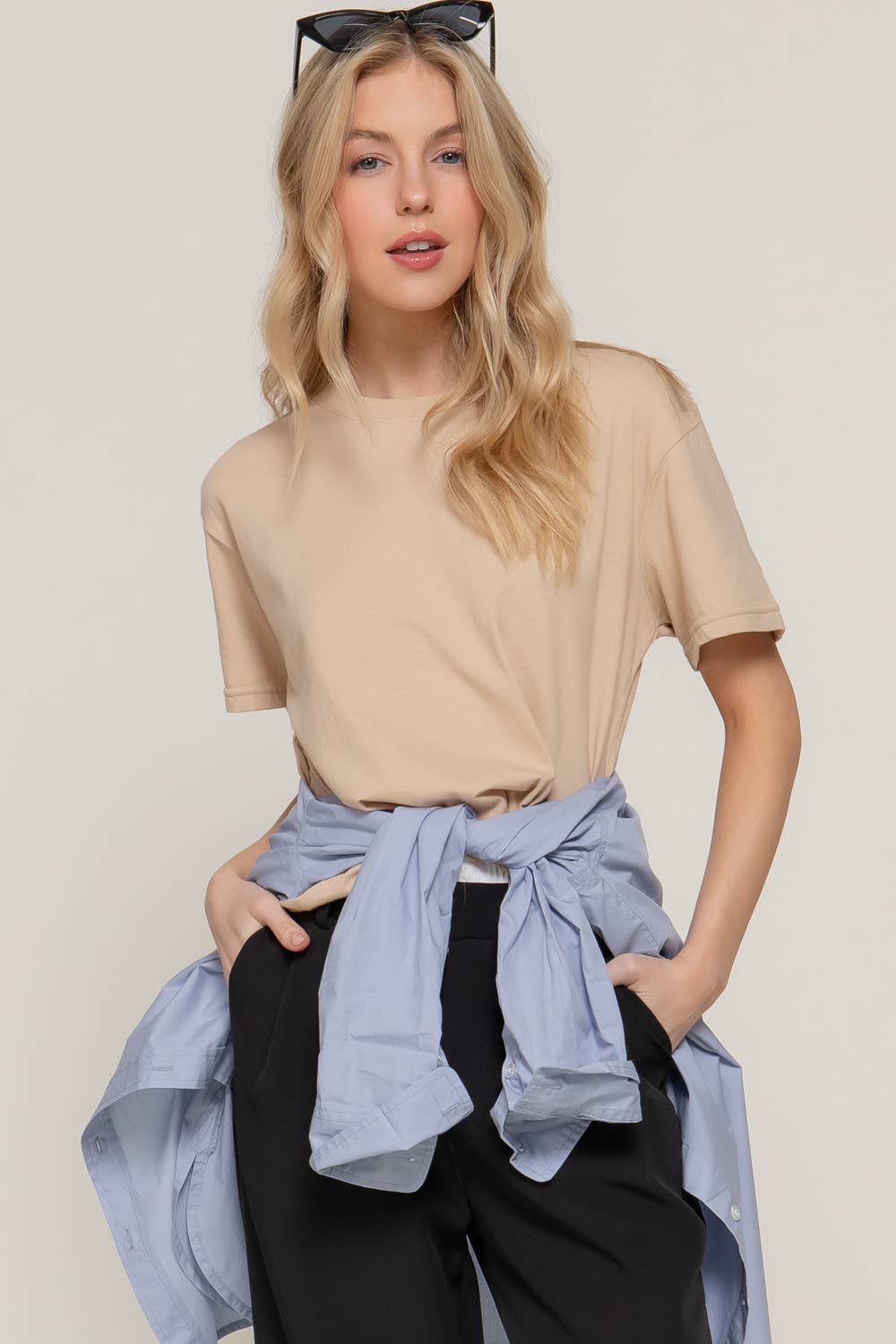 Basic Round Neck Tee