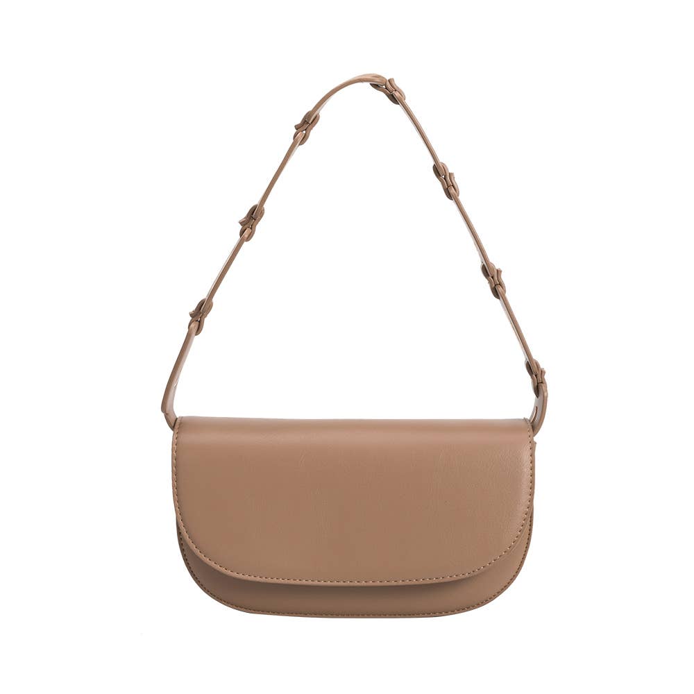 Inez Taupe Shoulder Bag