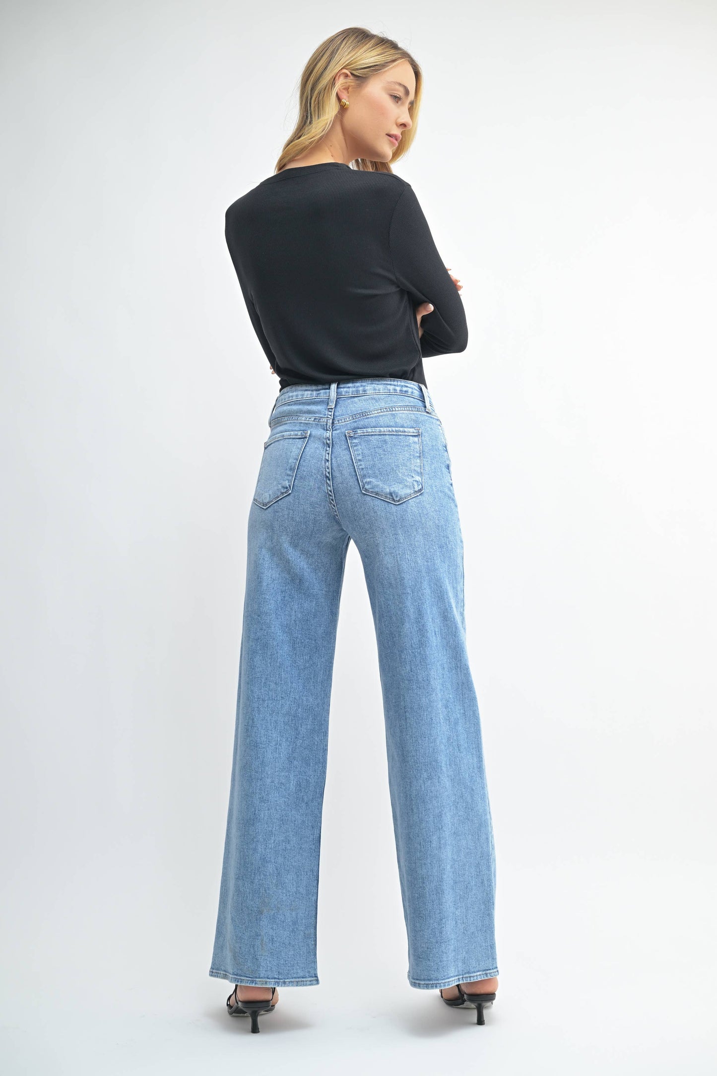 Mia Stretchy Wide Leg