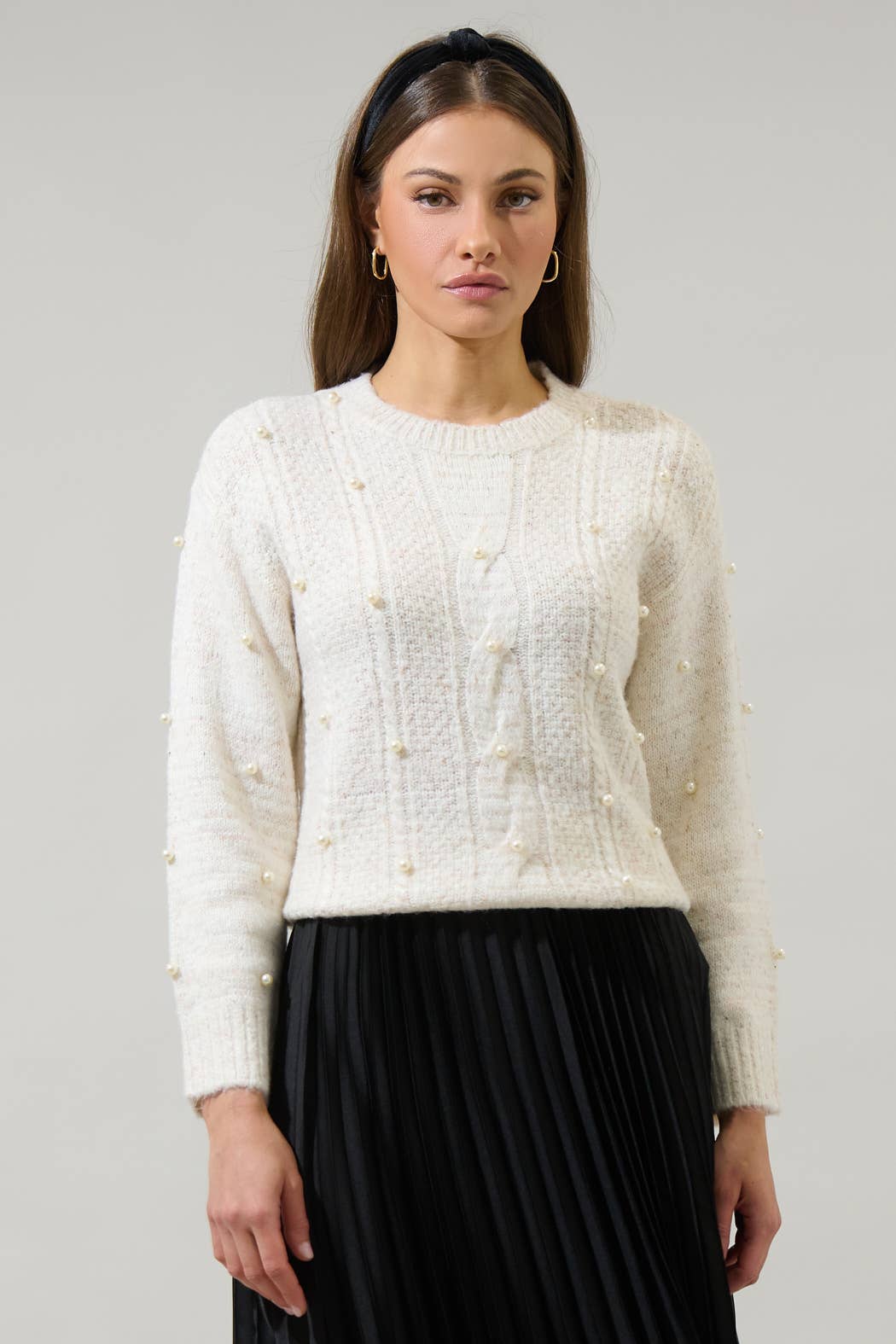 Winter Pearl Sweater