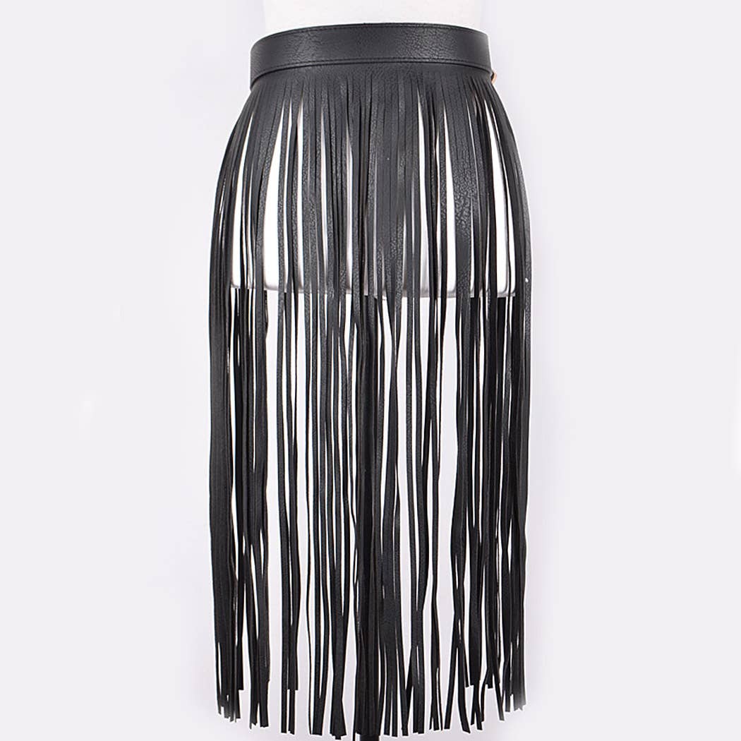 Double Buckle Curtain Fringe Belt