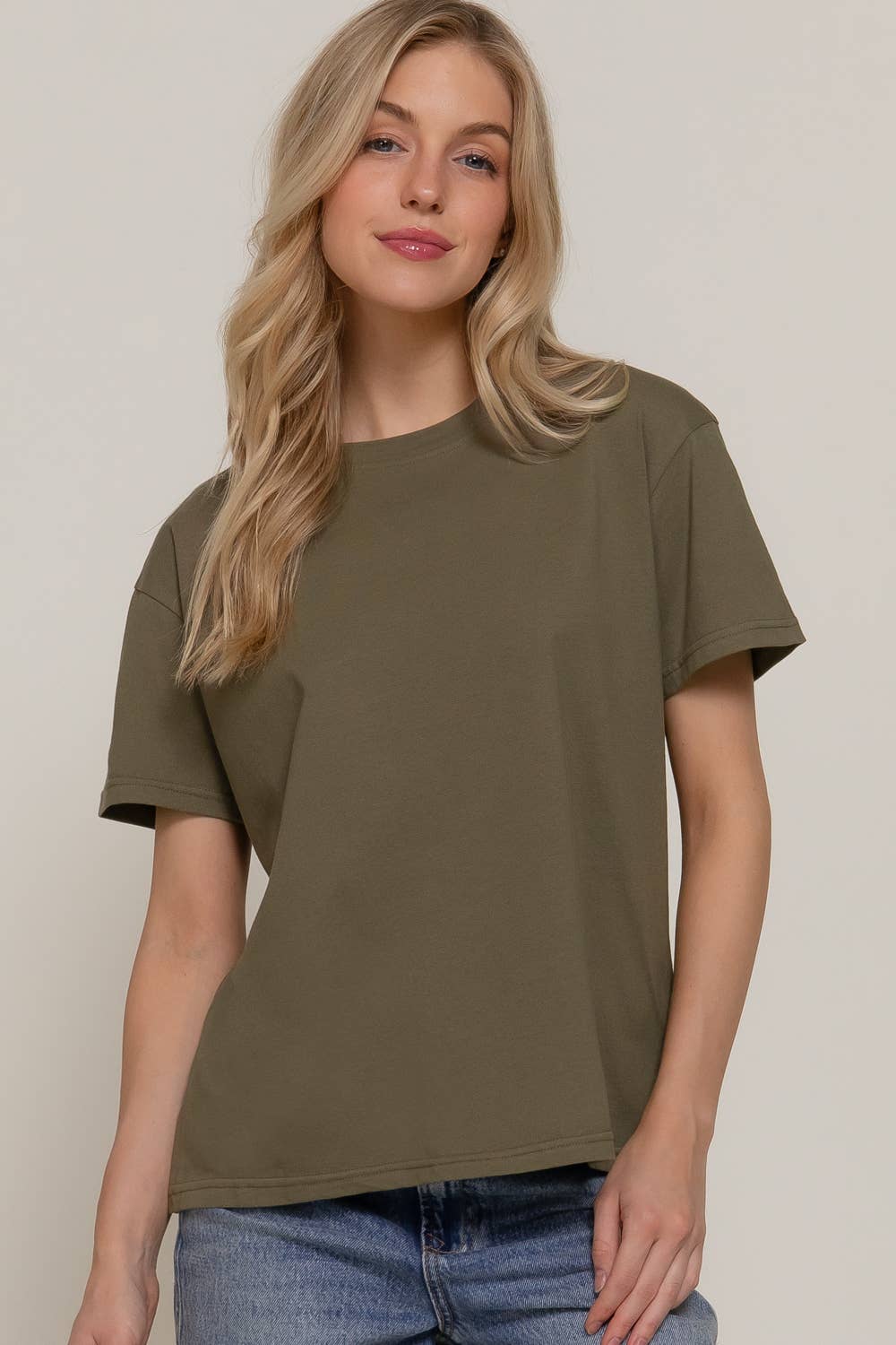 Basic Round Neck Tee