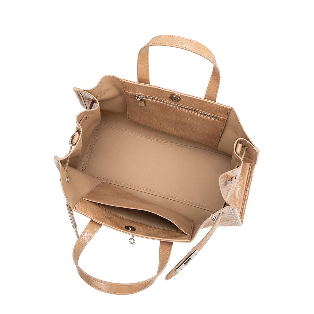 Sutton Tan Tote Bag