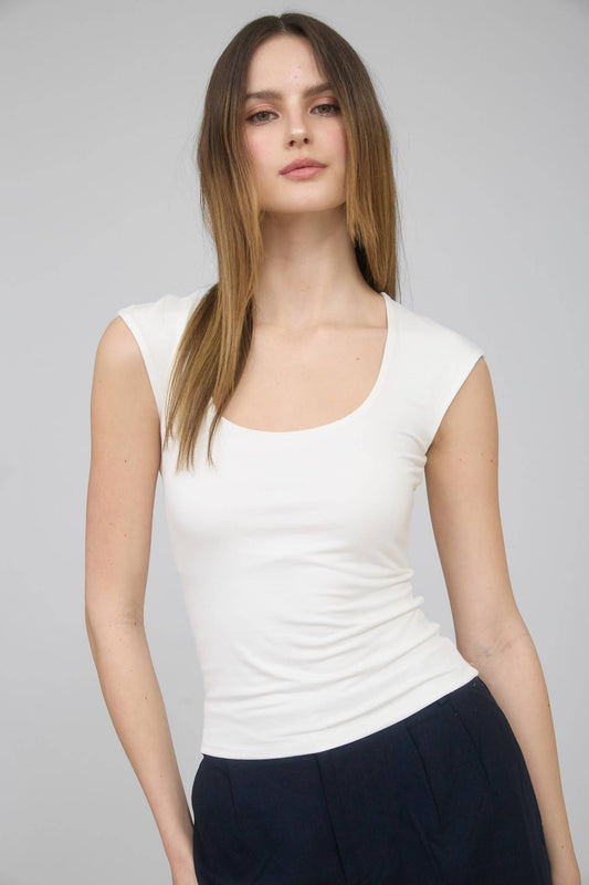 Scoop Neck Top