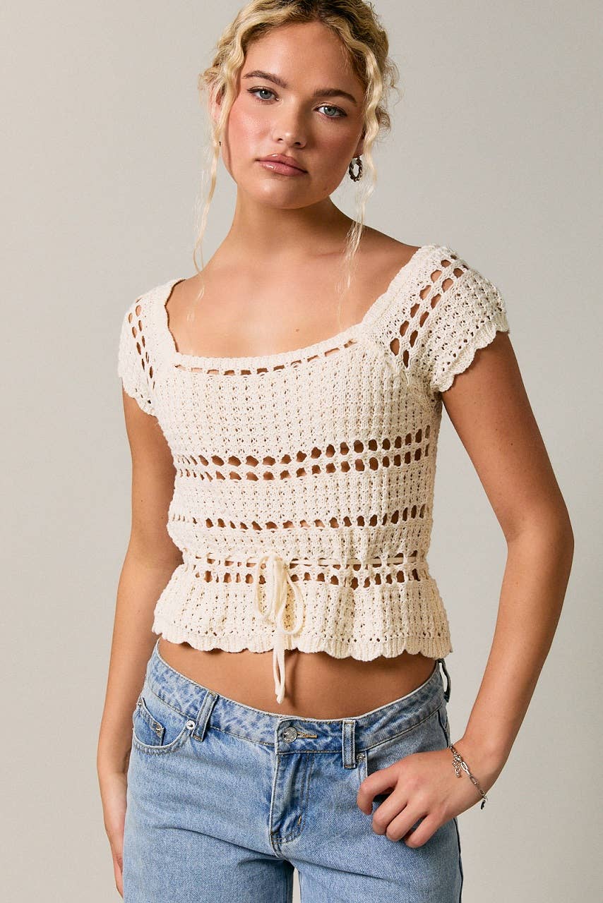 Summer Days Crochet Top