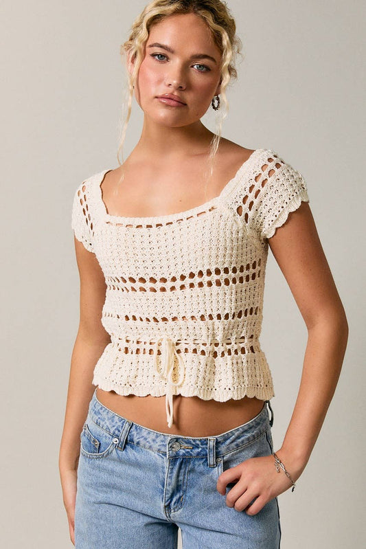 Summer Days Crochet Top