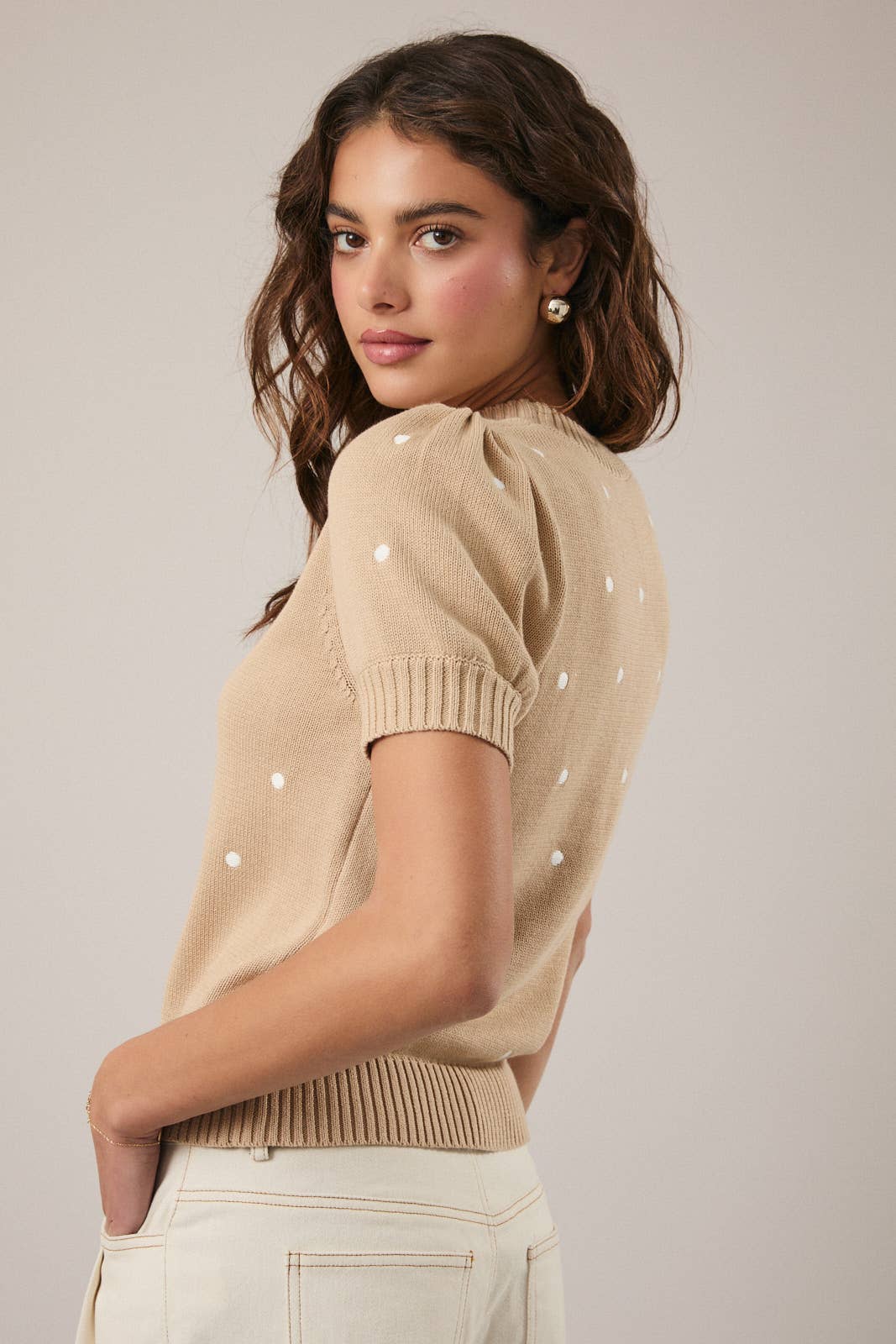 Polka Dot Sweater
