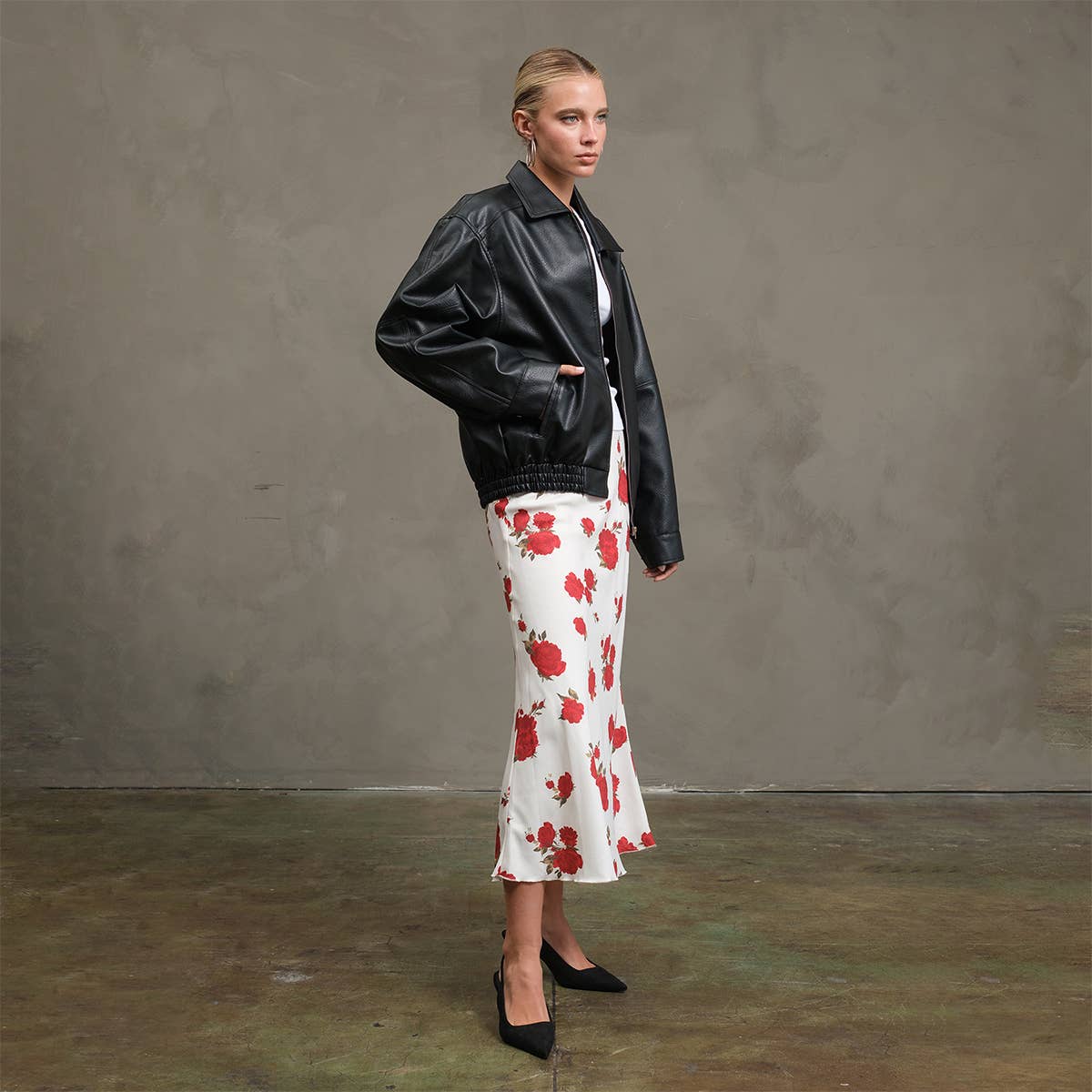 Dad Pebble Grain Jacket