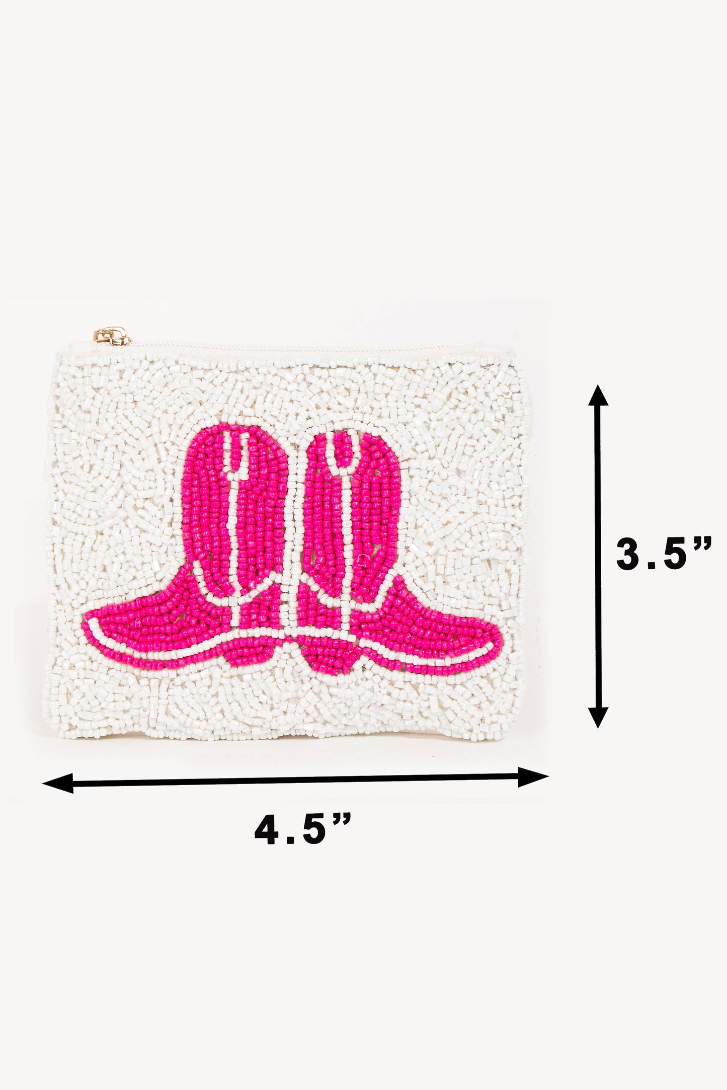 Cowgirl Beaded Coin Purse