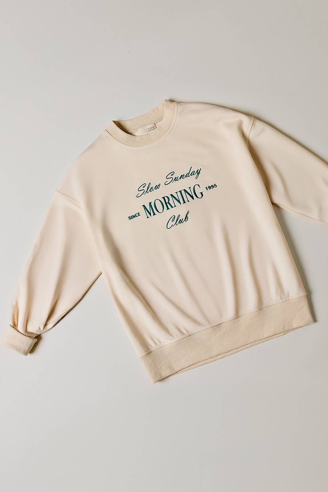 Slow Sunday Morning Club Sweatshirt