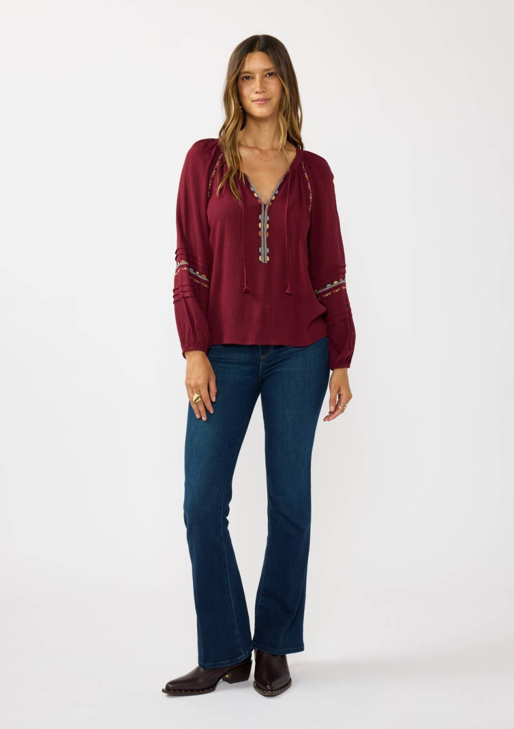 Sara Embroidered Blouse