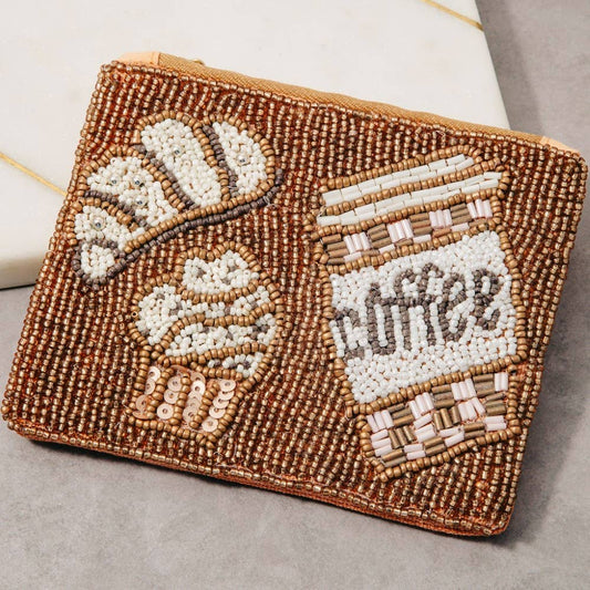 Coffee And Pastries Coin Purse