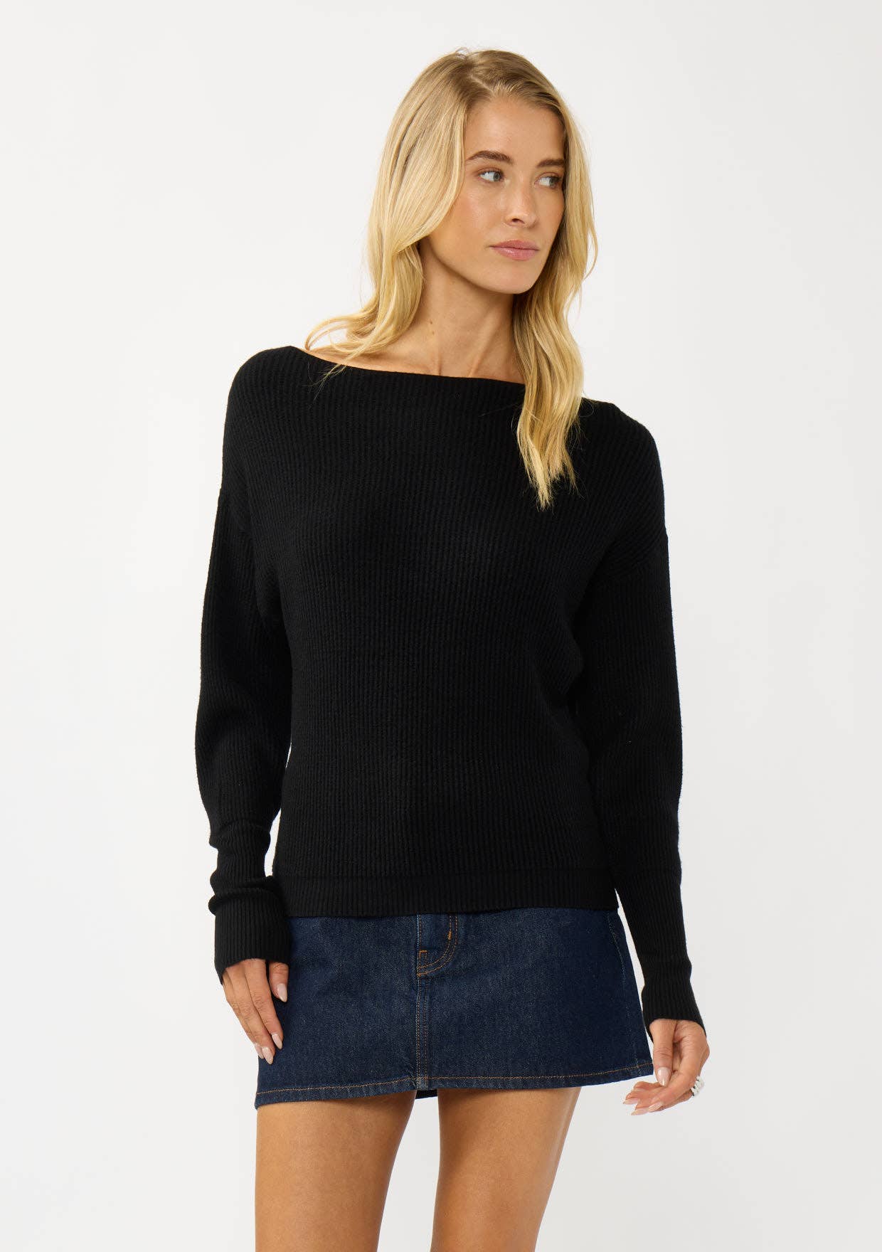 Snuggle Up Off Shoulder Sweater