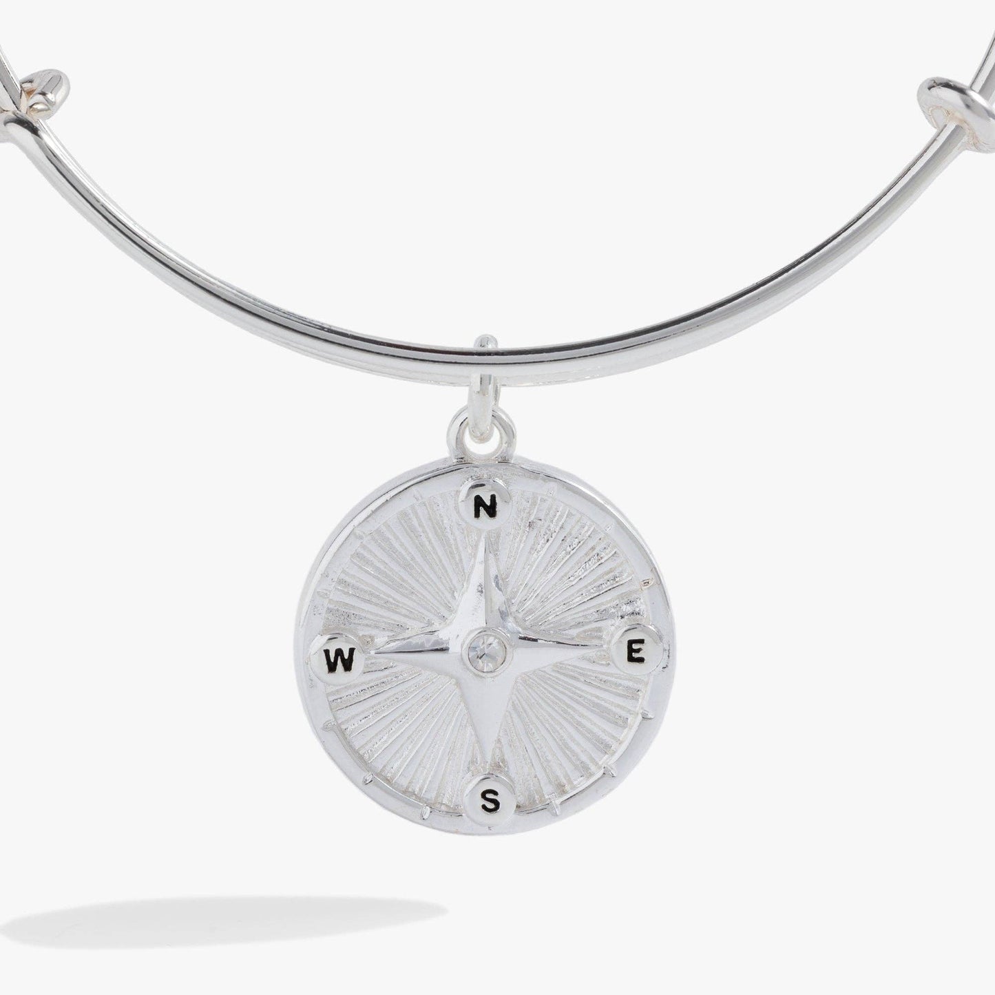 Compass Charm Bangle
