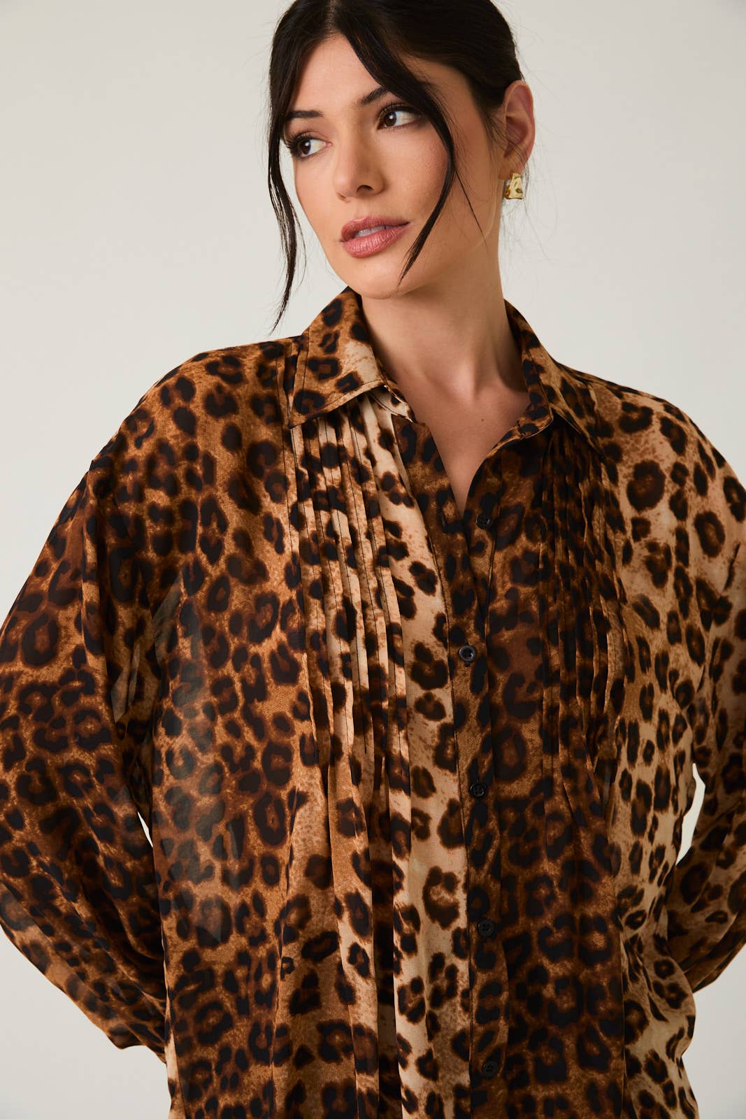 Leopard Blouse