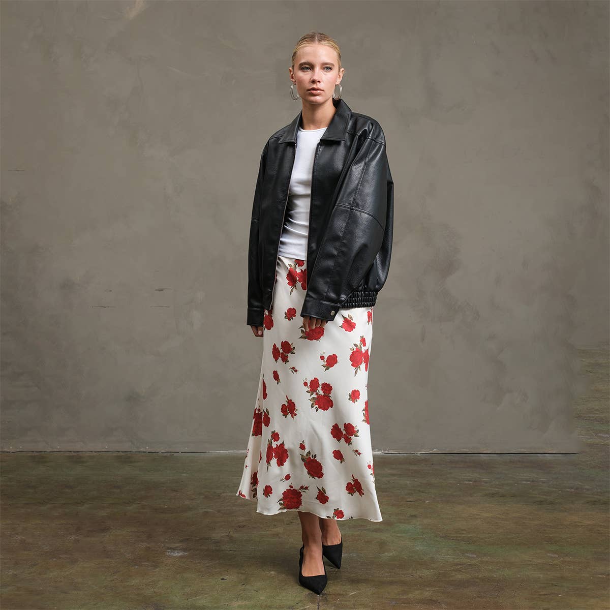 Dad Pebble Grain Jacket