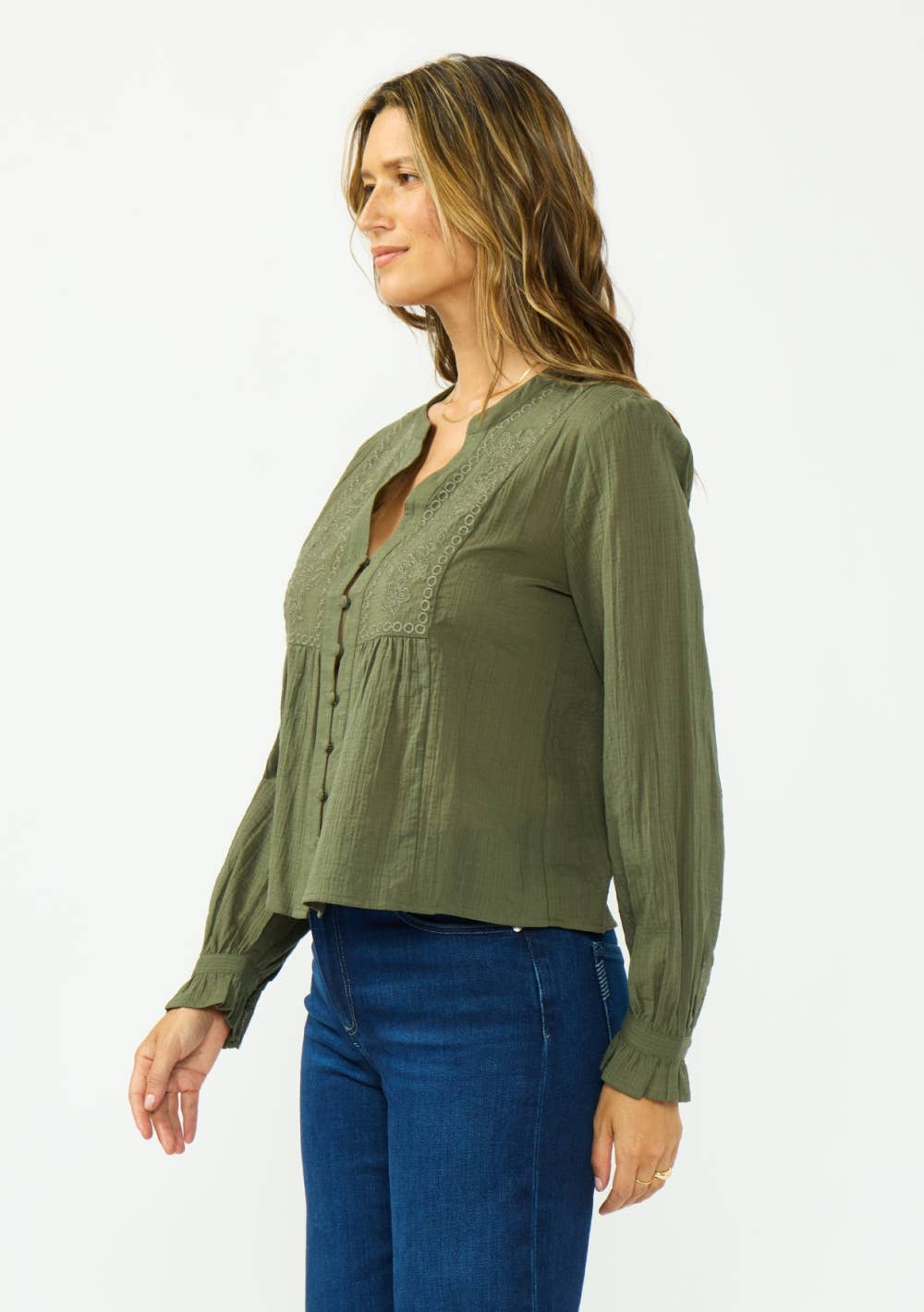 Adeline Embroidered Blouse