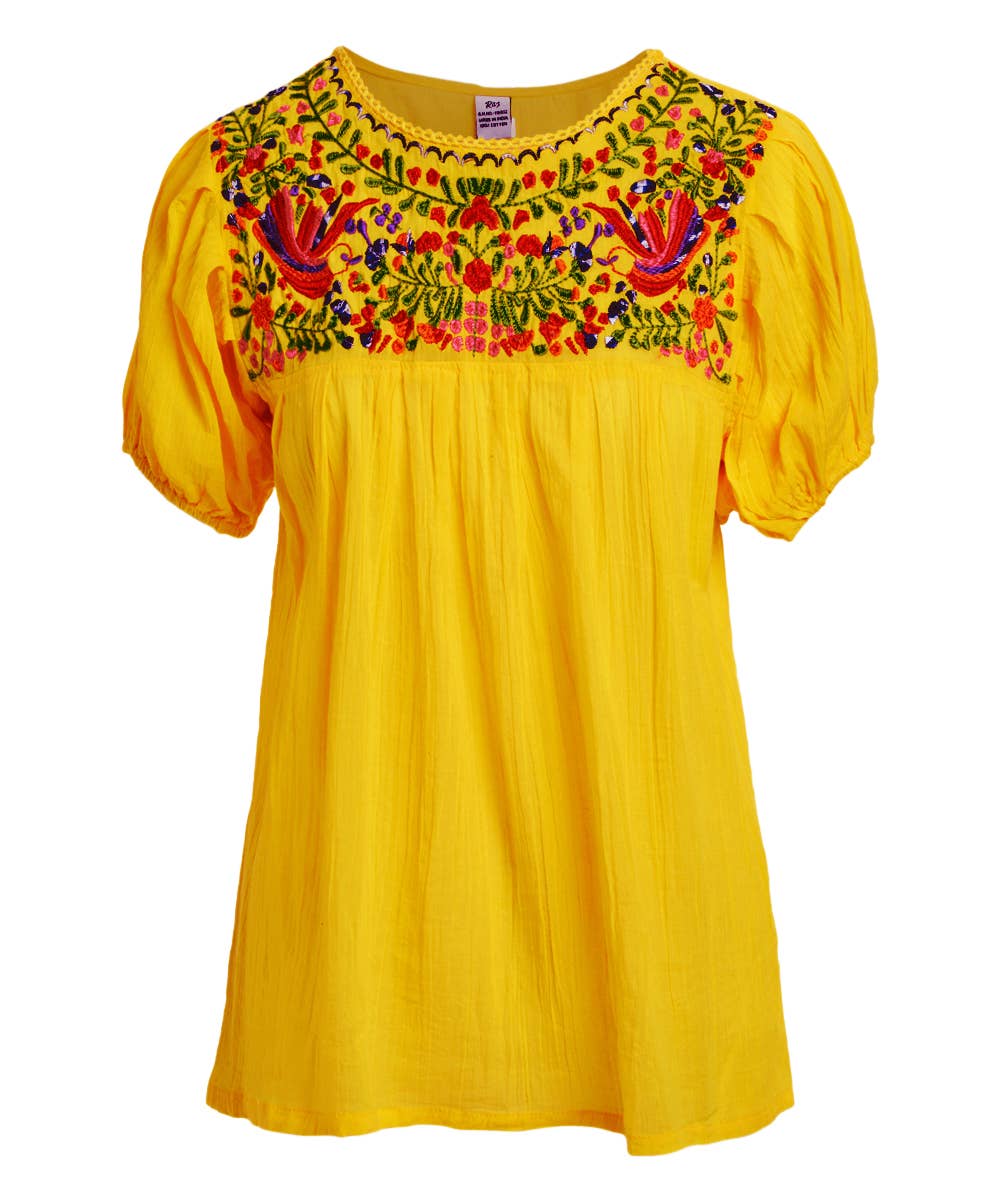 Selena Embroidered Top