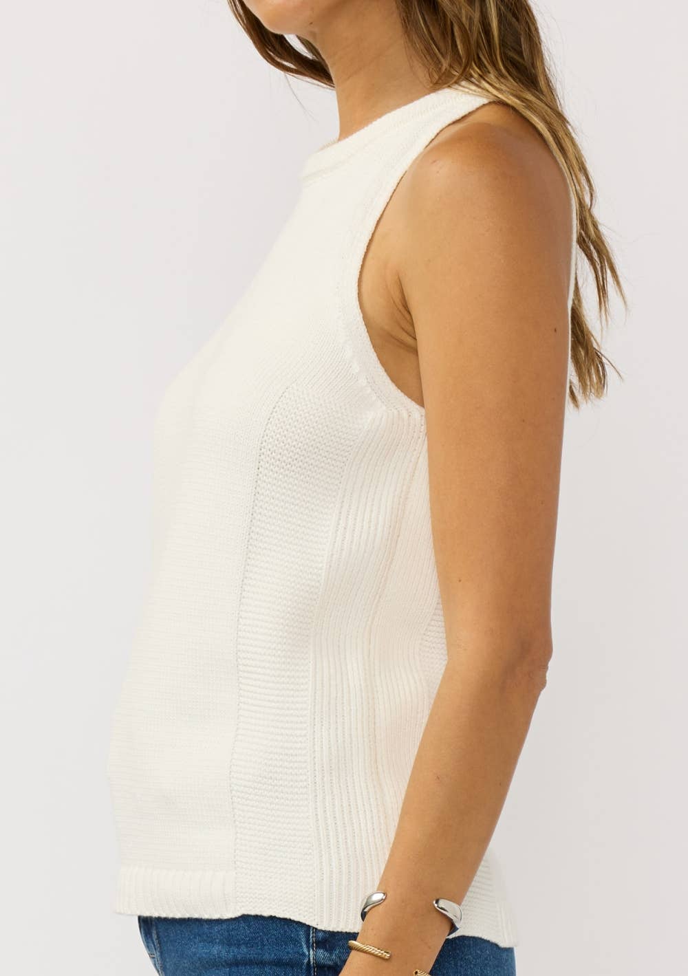 Knit Crewneck Tank