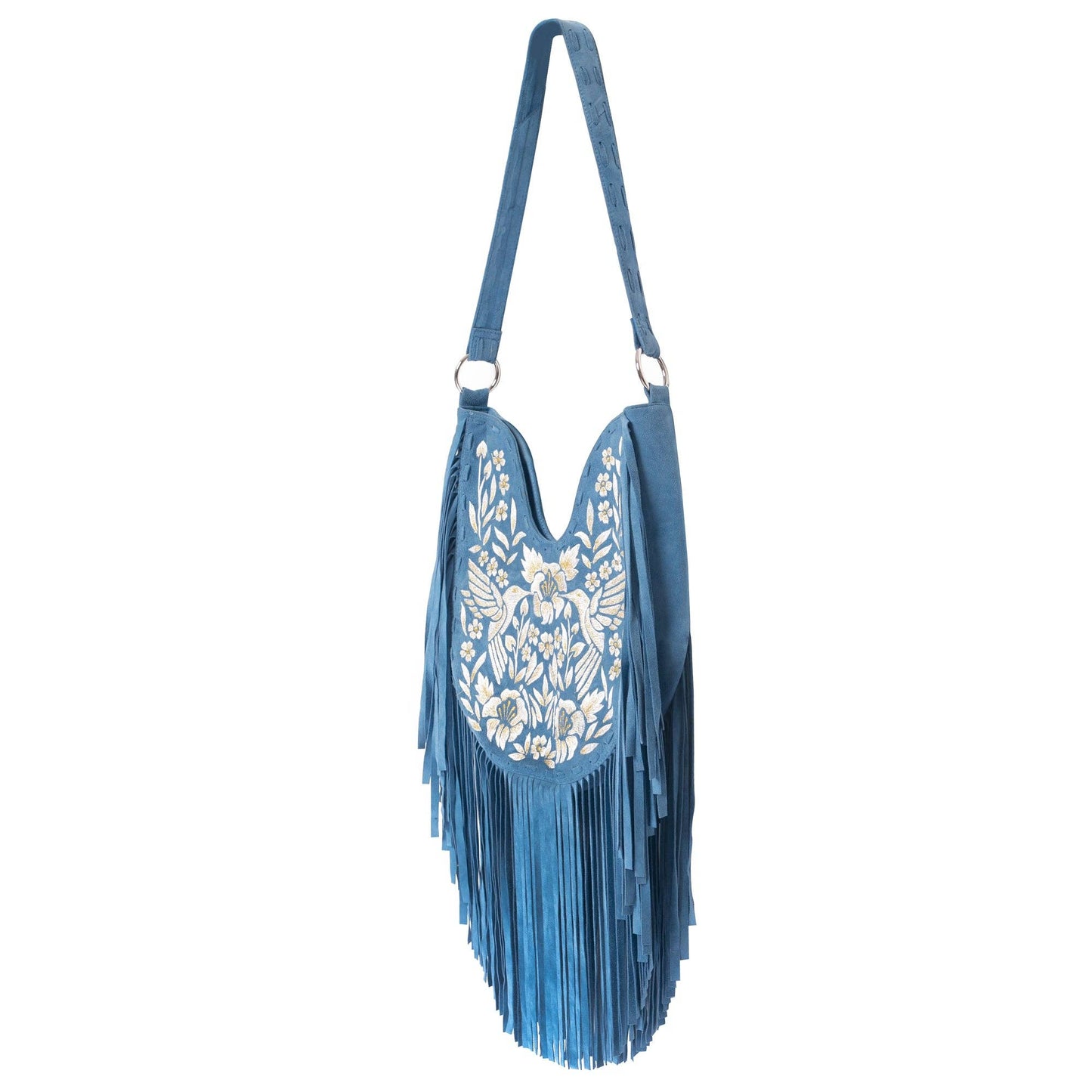 Heavenly Embroidery Bag Denim