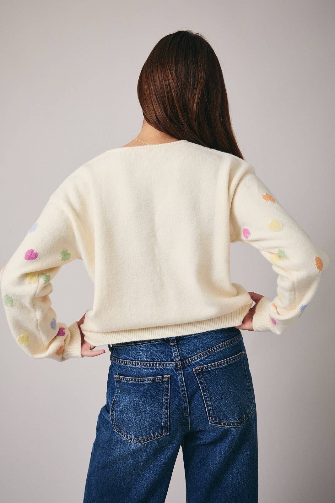 Heart Sweater Multi