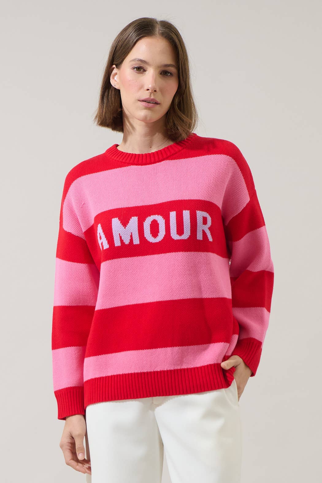 Amour Stripe Sweater