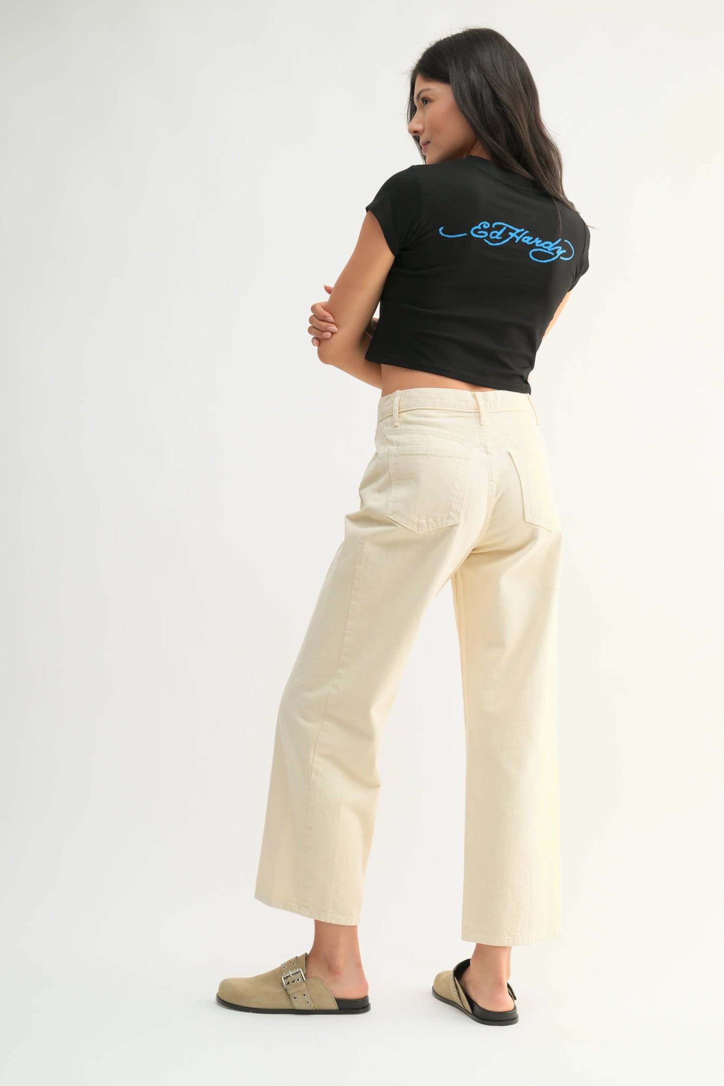 The Barrel Jean Twist- Cloud