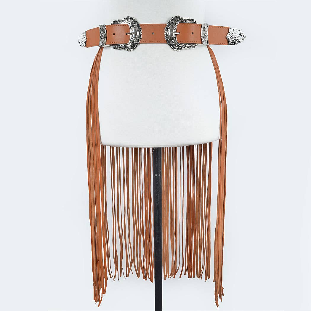 Double Buckle Curtain Fringe Belt