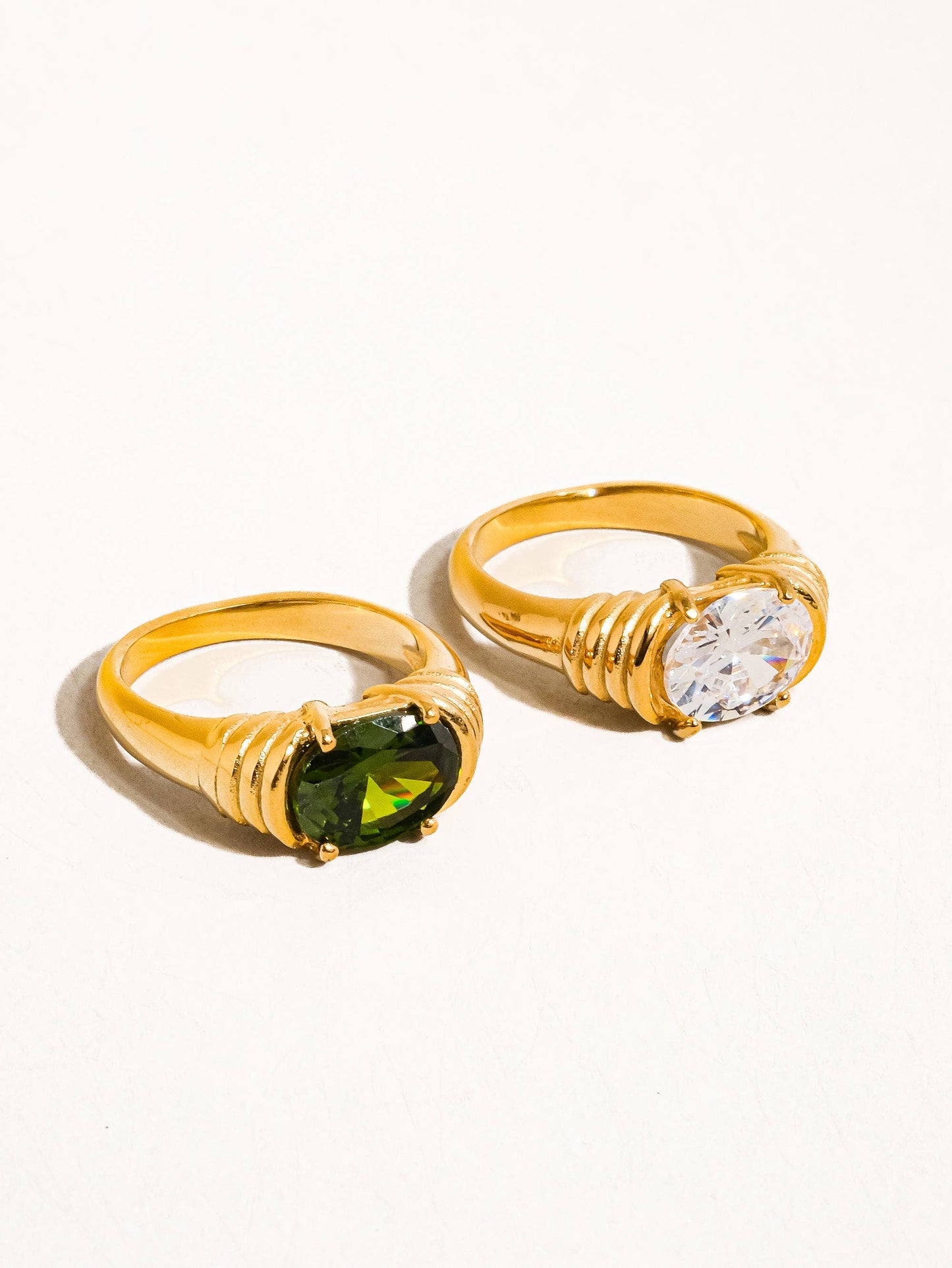 Verna Rhinestone Ring